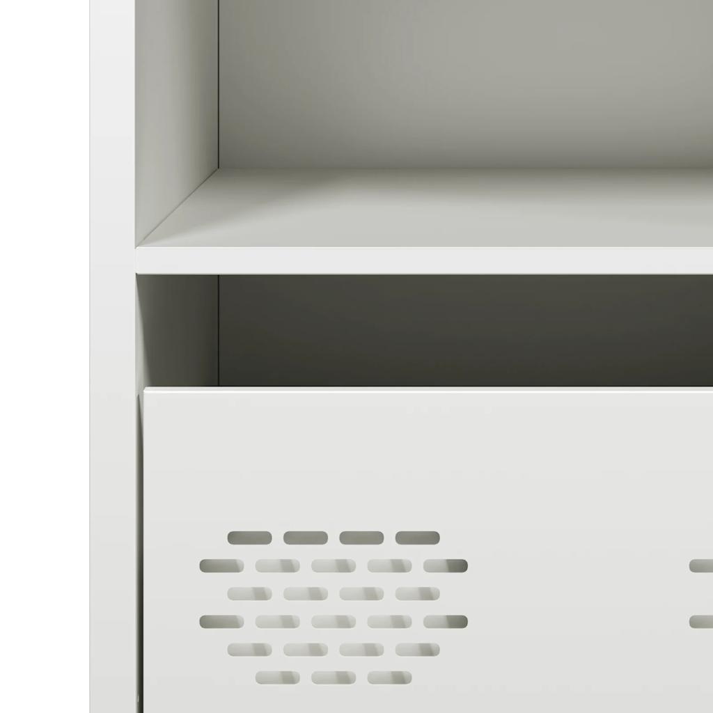skænk 35x39x73,5 cm koldvalset stål hvid