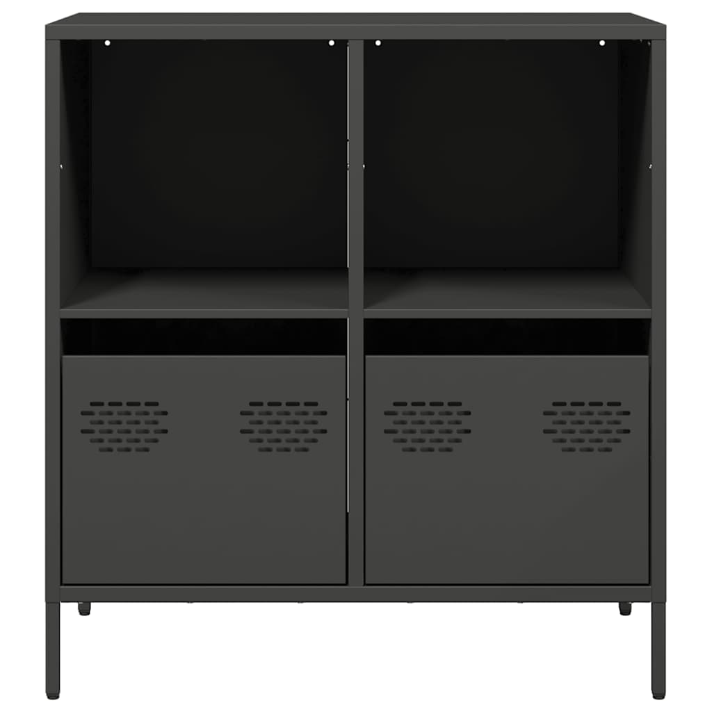skænk 68x39x73,5 cm koldvalset stål sort