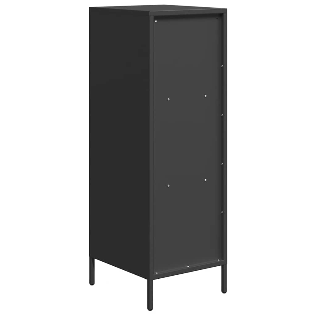skab 35x39x103,5 cm stål sort