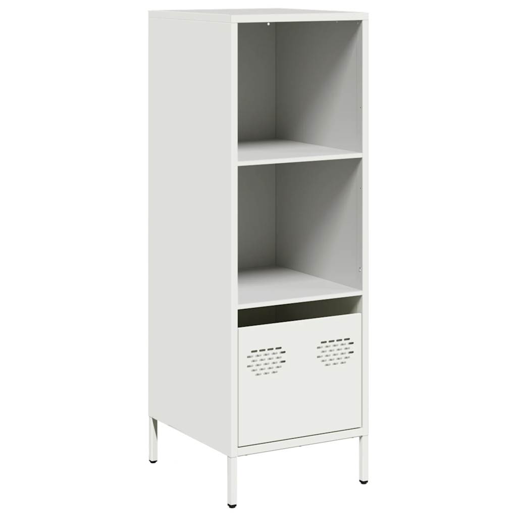 skab 35x39x103,5 cm stål hvid