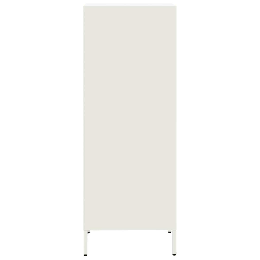 skab 35x39x103,5 cm stål hvid