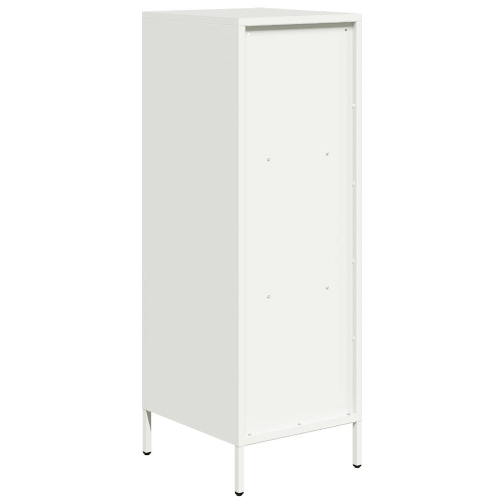 skab 35x39x103,5 cm stål hvid