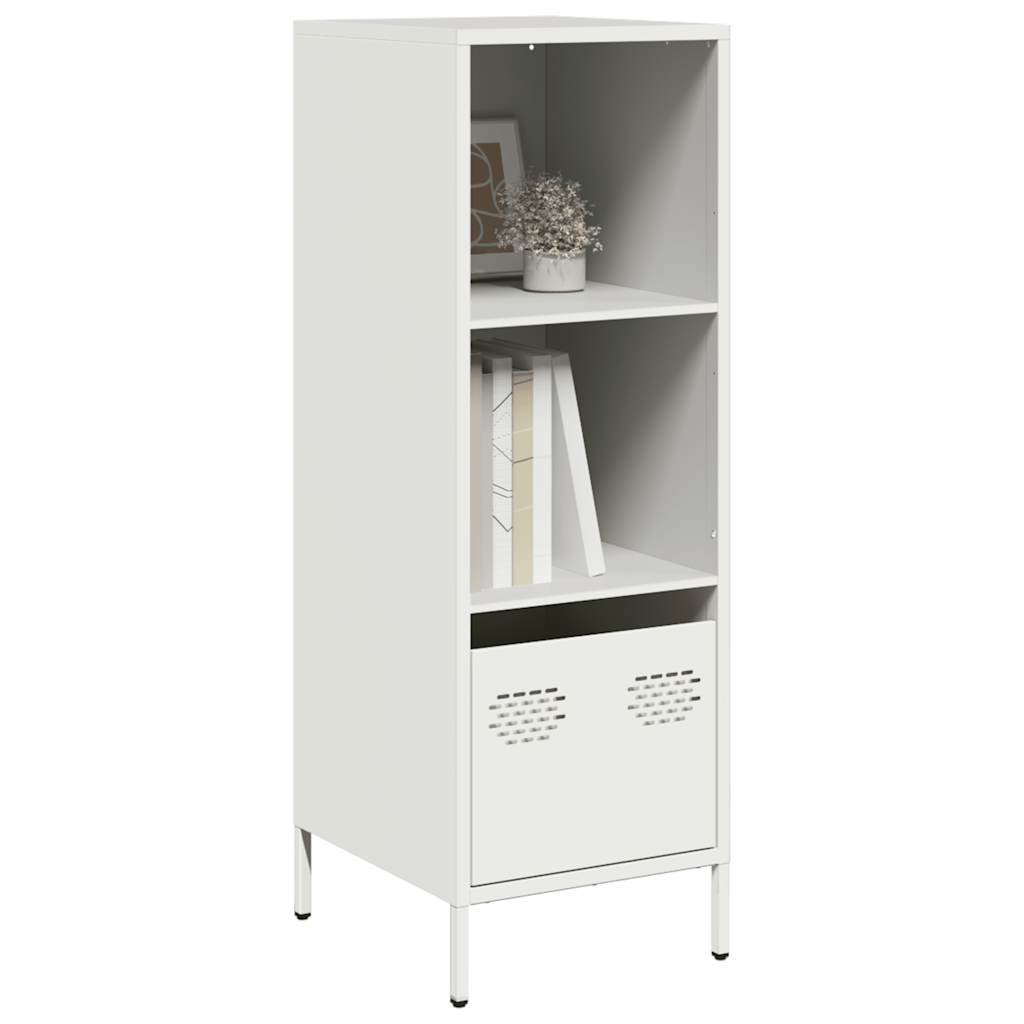 skab 35x39x103,5 cm stål hvid