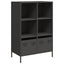 skab 68x39x103,5 cm stål sort