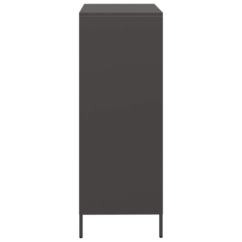 skab 68x39x103,5 cm stål sort
