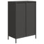 skab 68x39x103,5 cm stål sort