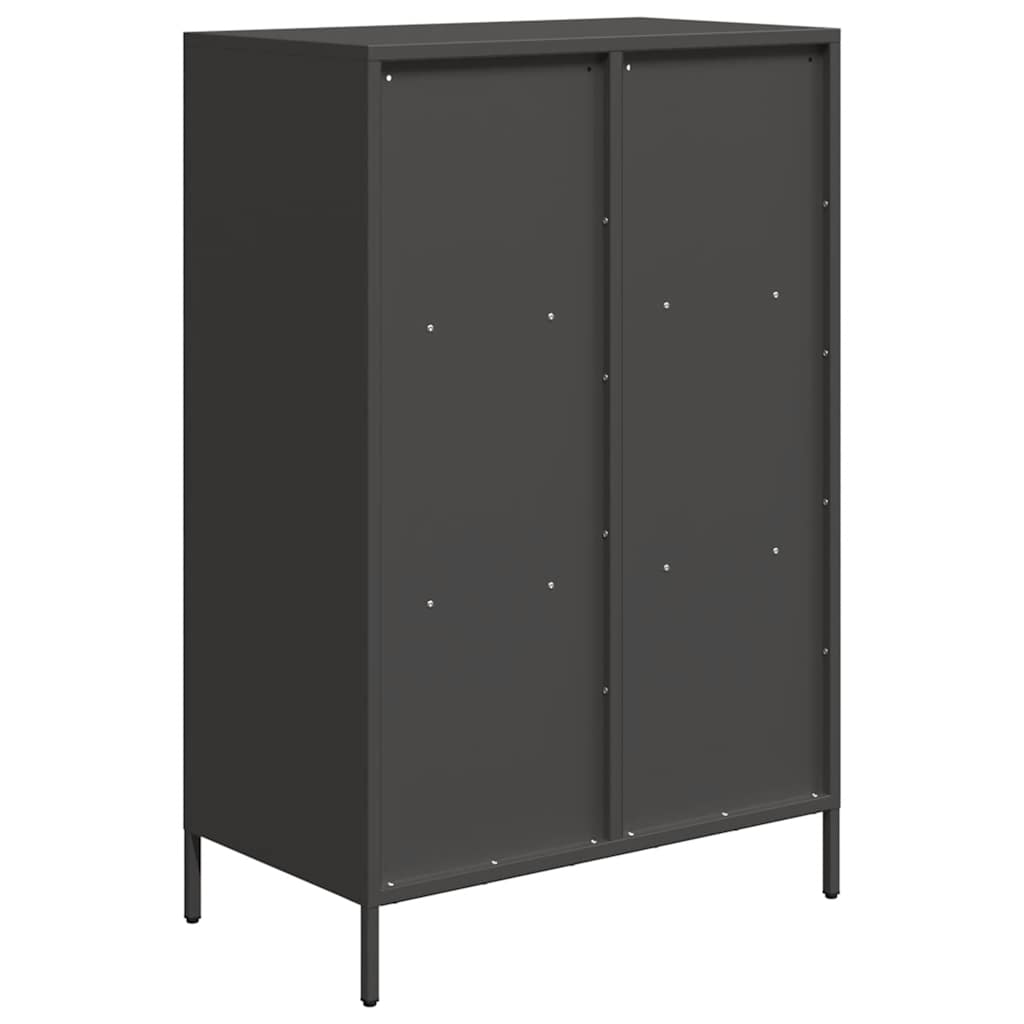 skab 68x39x103,5 cm stål sort