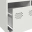 skab 68x39x103,5 cm stål hvid