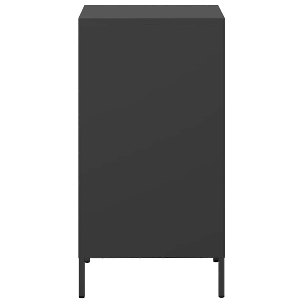 skænk 35x39x73,5 cm koldvalset stål sort