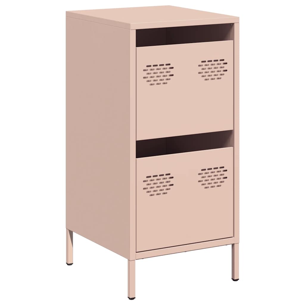 skab 35x39x73,5 cm koldvalset stål lyserød