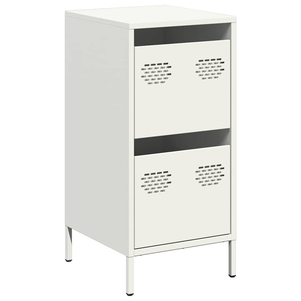 skænk 35x39x73,5 cm koldvalset stål hvid