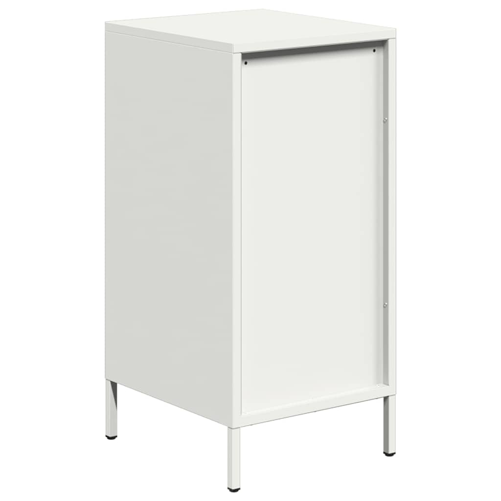 skænk 35x39x73,5 cm koldvalset stål hvid