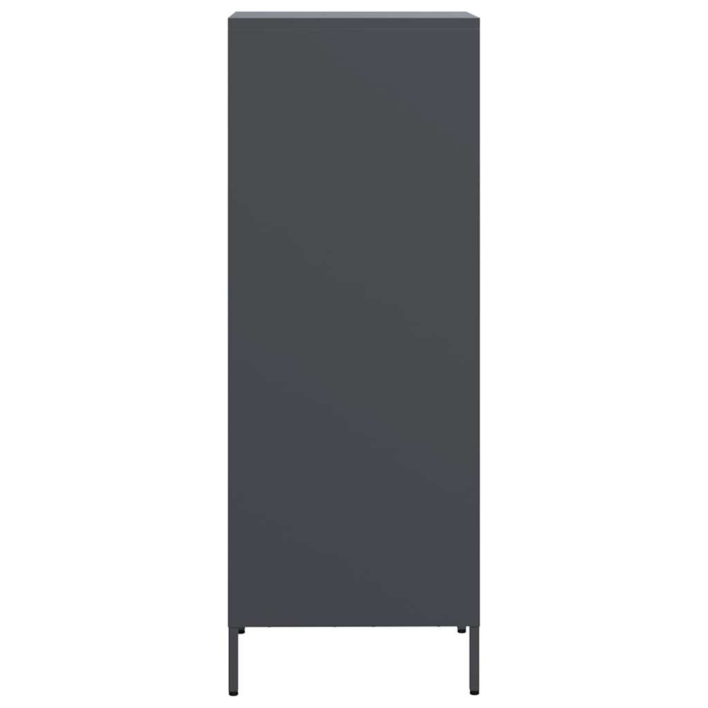 skab 35x39x103,5 cm stål antracitgrå