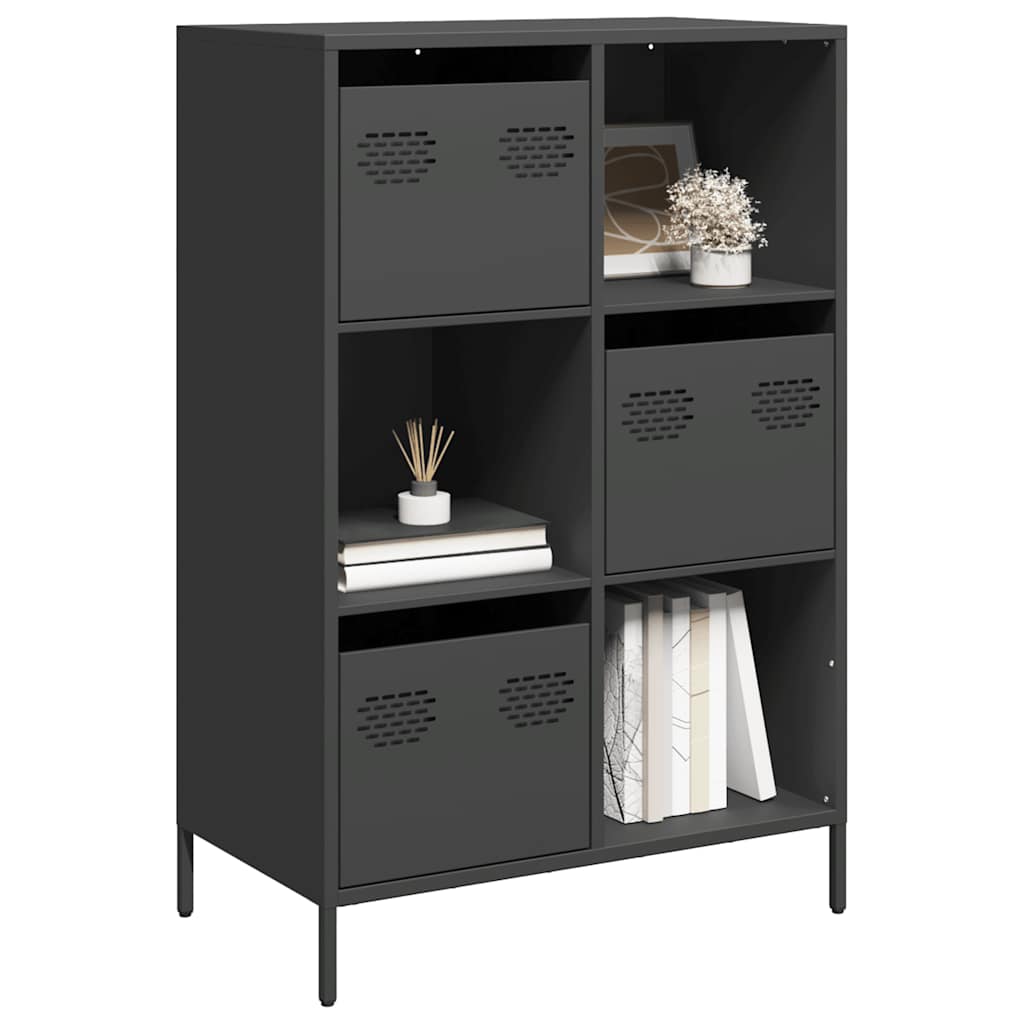 skab 68x39x103,5 cm stål sort