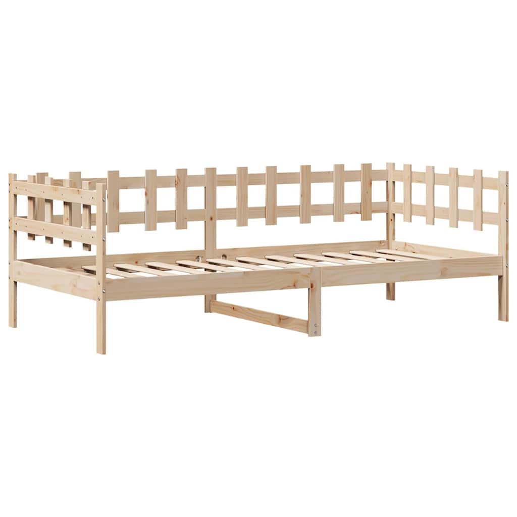 daybed med skuffer 90x190 cm massivt fyrretræ
