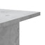 højtalerstativer 2 stk. 30x30x80 cm konstrueret træ betongrå