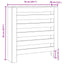 radiatorskjuler 78x20x82 cm konstrueret træ sonoma-eg