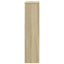 radiatorskjuler 104x20x82 cm konstrueret træ sonoma-eg