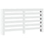 radiatorskjuler 149x20x82 cm konstrueret træ hvid