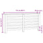 radiatorskjuler 175x20x82 cm konstrueret træ sonoma-eg