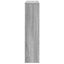 radiatorskjuler 175x20x82 cm konstrueret træ grå sonoma-eg