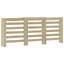 radiatorskjuler 205x21,5x83,5 cm konstrueret træ sonoma-eg