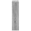 radiatorskjuler 205x21,5x83,5 cm konstrueret træ grå sonoma-eg