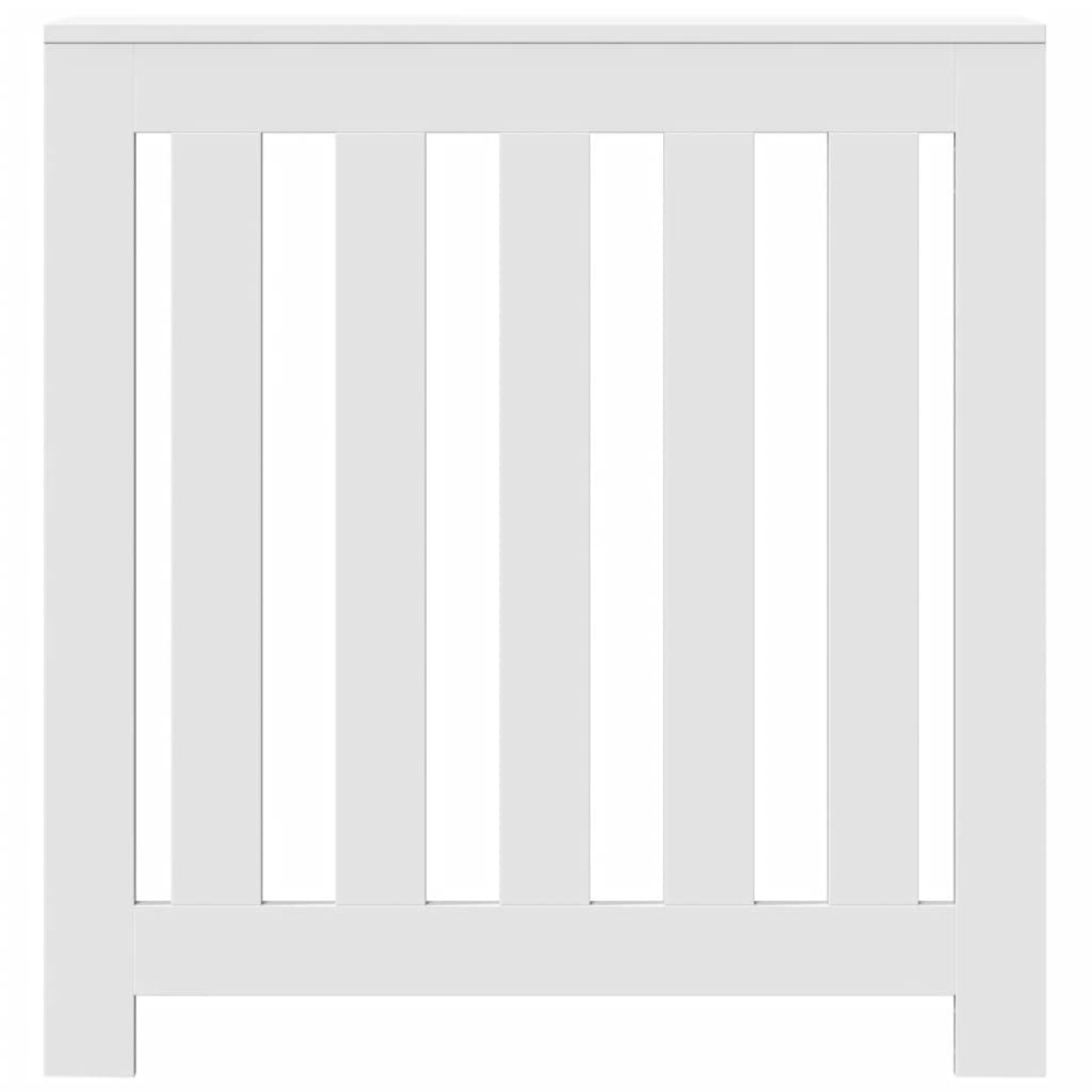 radiatorskjuler 78x20x82 cm konstrueret træ hvid