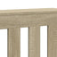 radiatorskjuler 104x20x82 cm konstrueret træ sonoma-eg
