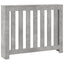 radiatorskjuler 104x20x82 cm konstrueret træ betongrå