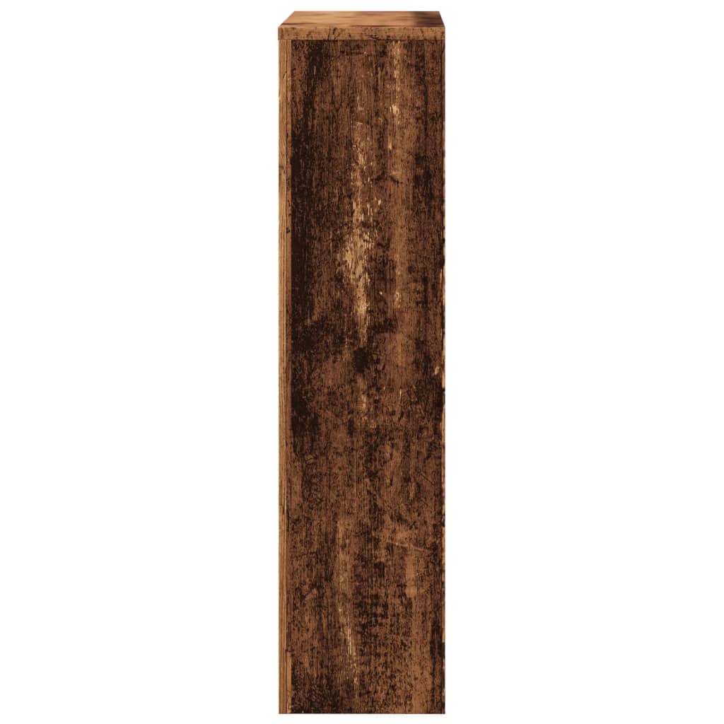 radiatorskjuler 104x20x82 cm konstrueret træ antikt træ