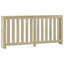 radiatorskjuler 175x20x82 cm konstrueret træ sonoma-eg
