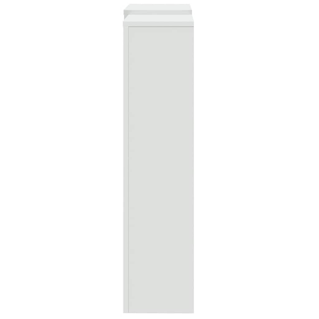 radiatorskjuler 205x21,5x83,5 cm konstrueret træ hvid
