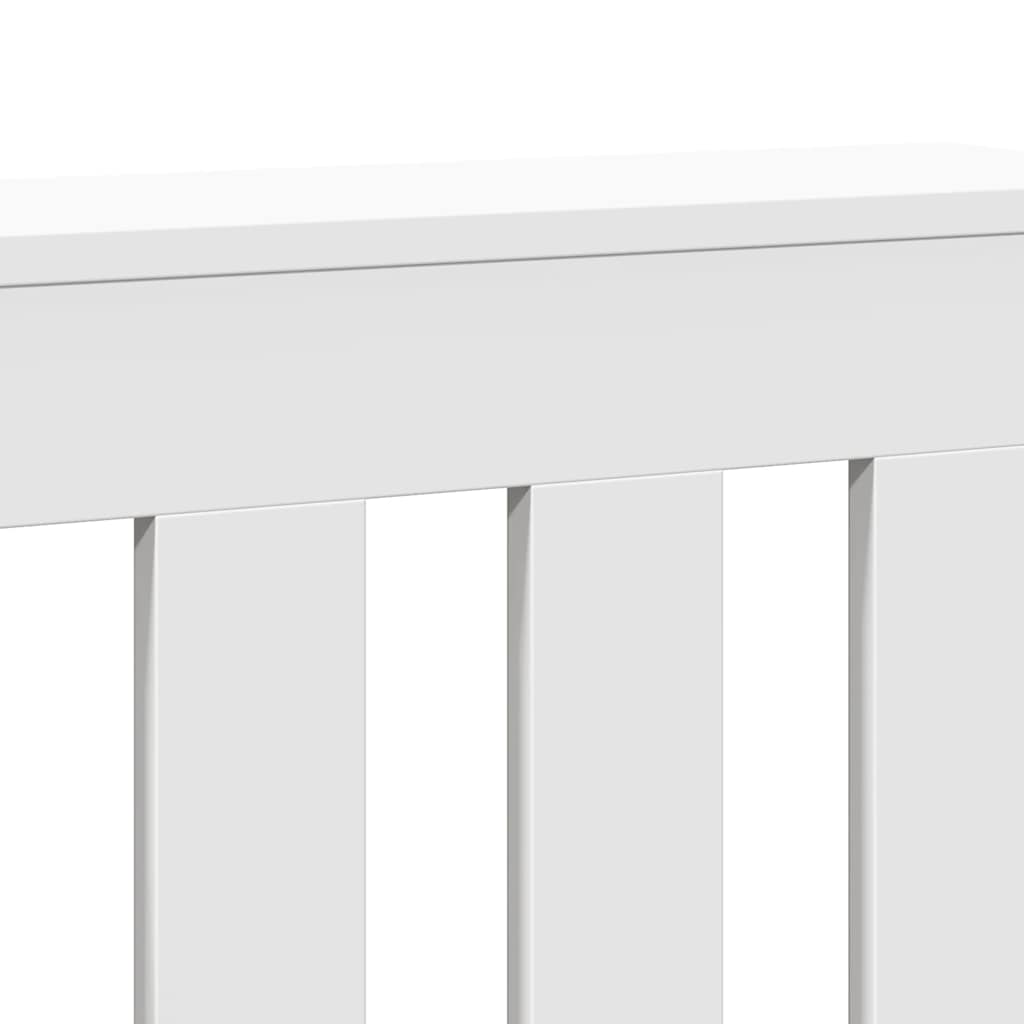 radiatorskjuler 205x21,5x83,5 cm konstrueret træ hvid