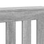 radiatorskjuler 205x21,5x83,5 cm konstrueret træ grå sonoma-eg