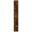 bogreol 45x23,5x162,5 cm 5 hylder konstrueret træ røget eg