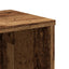 bogreol 50x25x105 cm konstrueret træ antikt træ