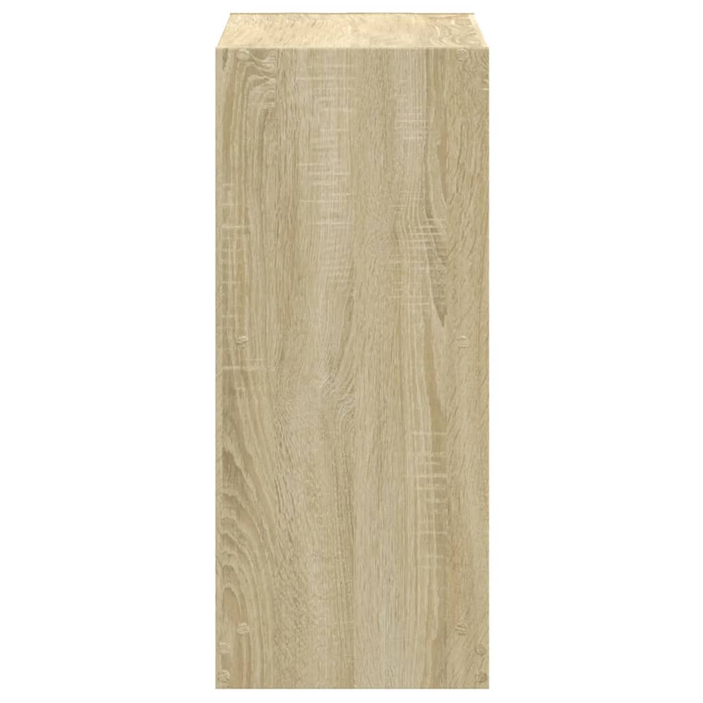 skab 68,5x32x75 cm konstrueret træ sonoma-eg
