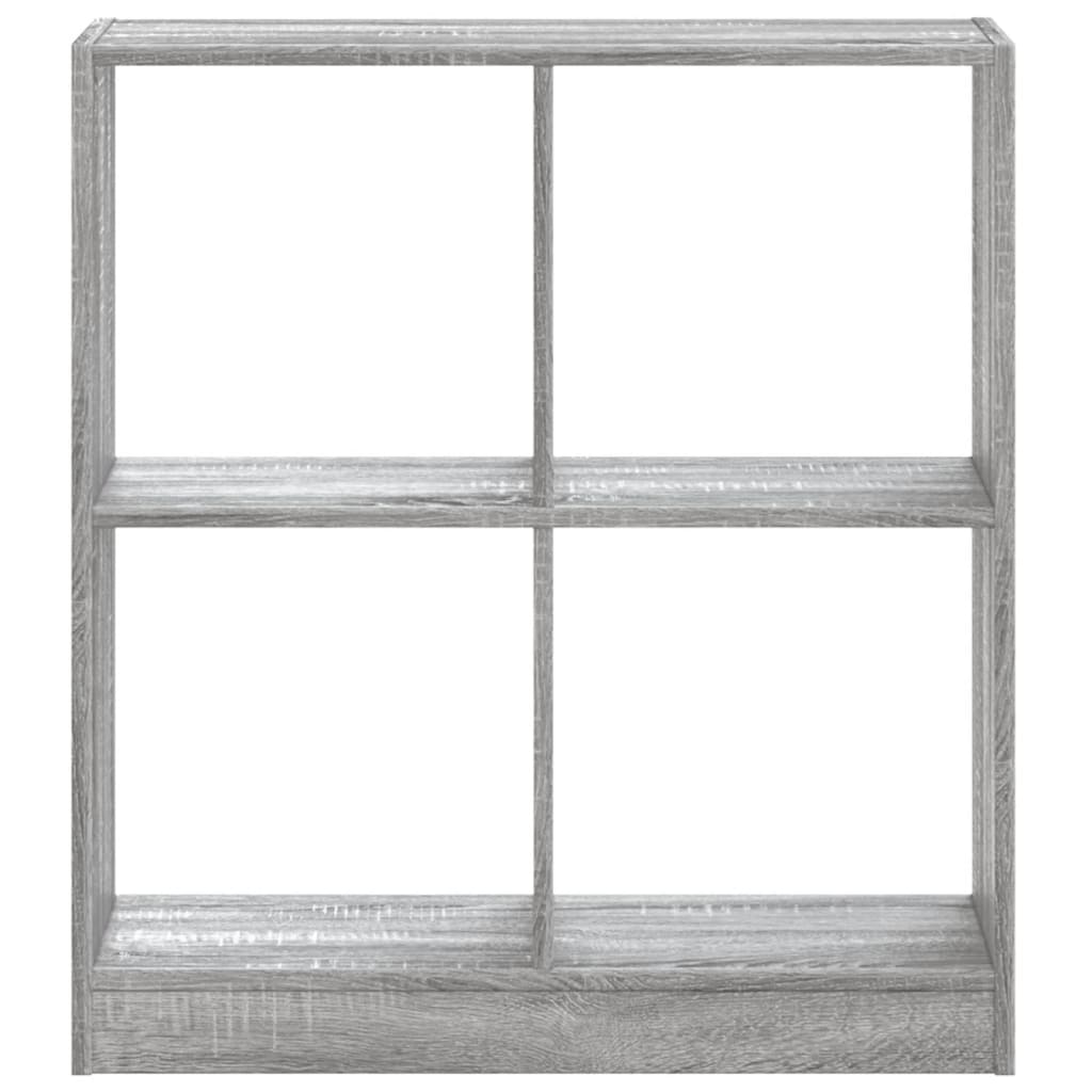 skab 68,5x32x75 cm konstrueret træ grå sonoma-eg