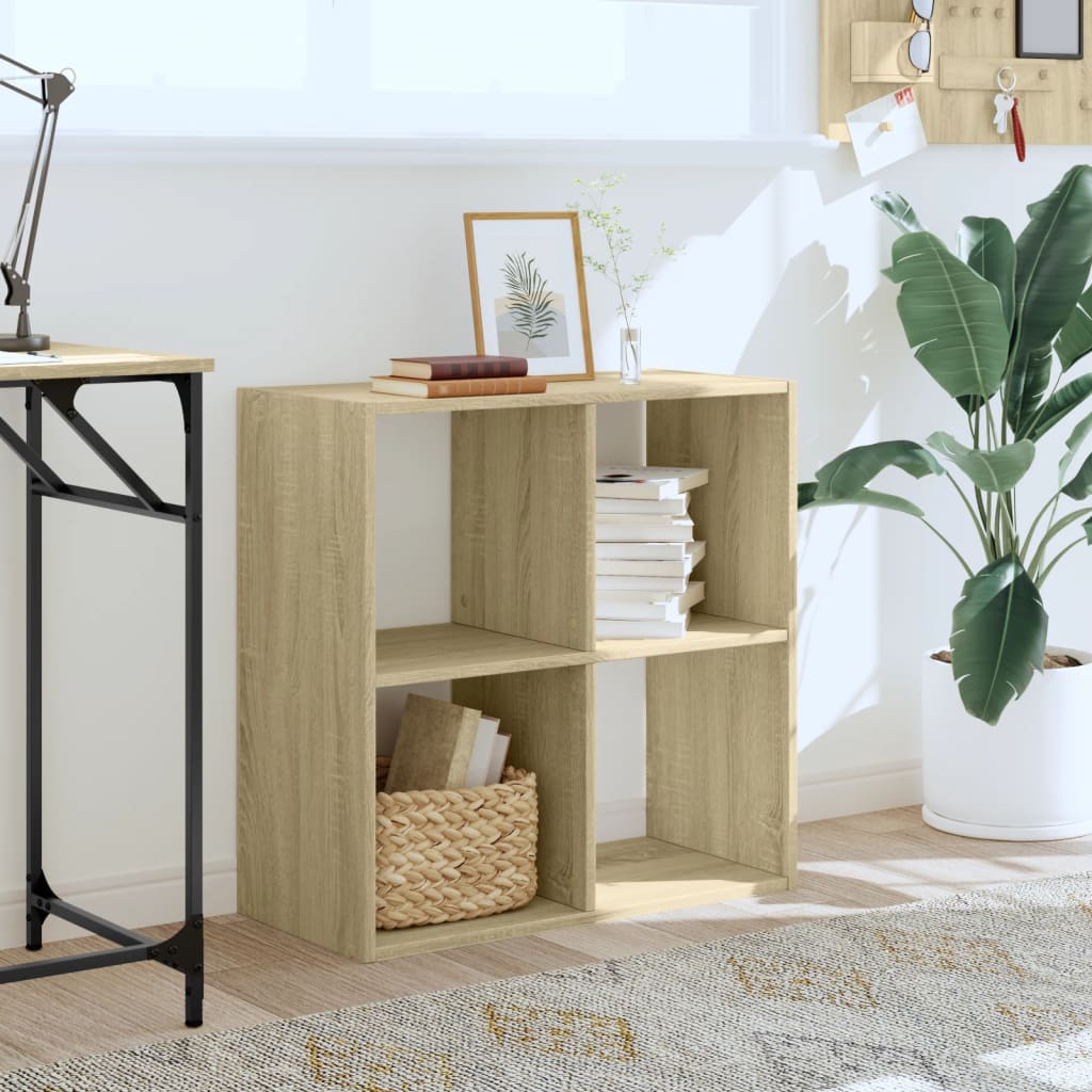 skab 68,5x32x68,5 cm konstrueret træ sonoma-eg