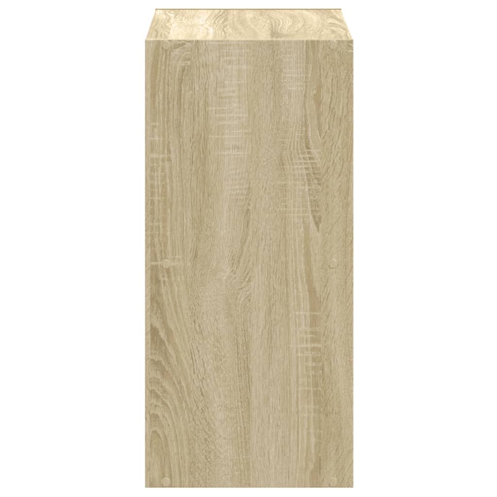 skab 68,5x32x68,5 cm konstrueret træ sonoma-eg