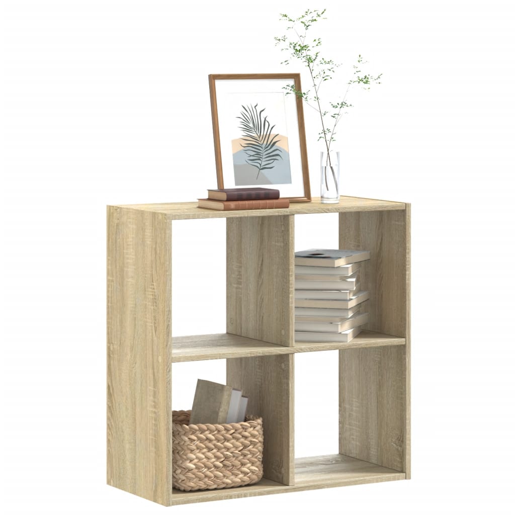 skab 68,5x32x68,5 cm konstrueret træ sonoma-eg