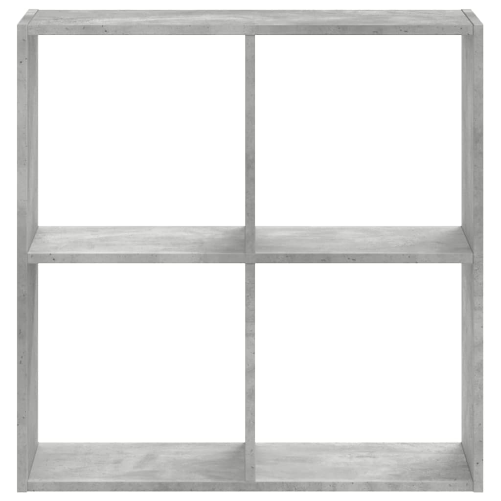 skab 68,5x32x68,5 cm konstrueret træ betongrå