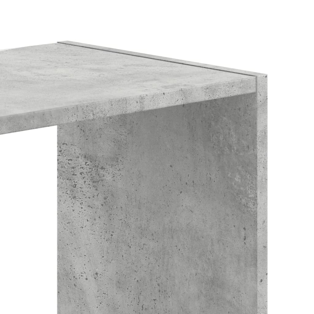 skab 68,5x32x68,5 cm konstrueret træ betongrå