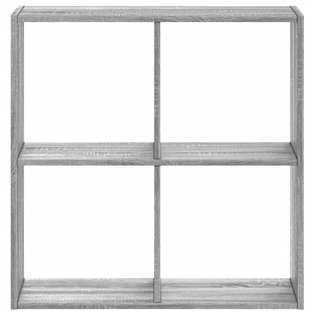 skab 68,5x32x68,5 cm konstrueret træ grå sonoma-eg