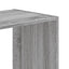 skab 68,5x32x68,5 cm konstrueret træ grå sonoma-eg