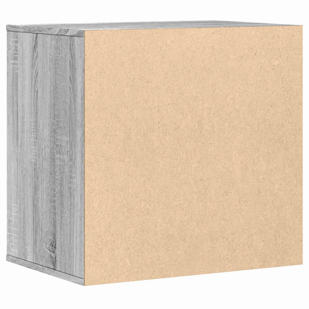 kommode til hjørne 60x41x58 cm konstrueret træ grå sonoma-eg