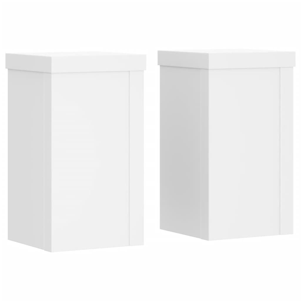 plantestativer 2 stk. 10x10x18 cm konstrueret træ hid