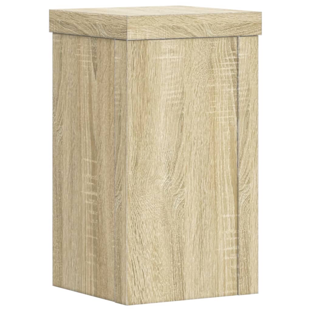 Planteholder 2 stk. Sonoma-eg 10 x 10 x 18 cm Konstrueret træ