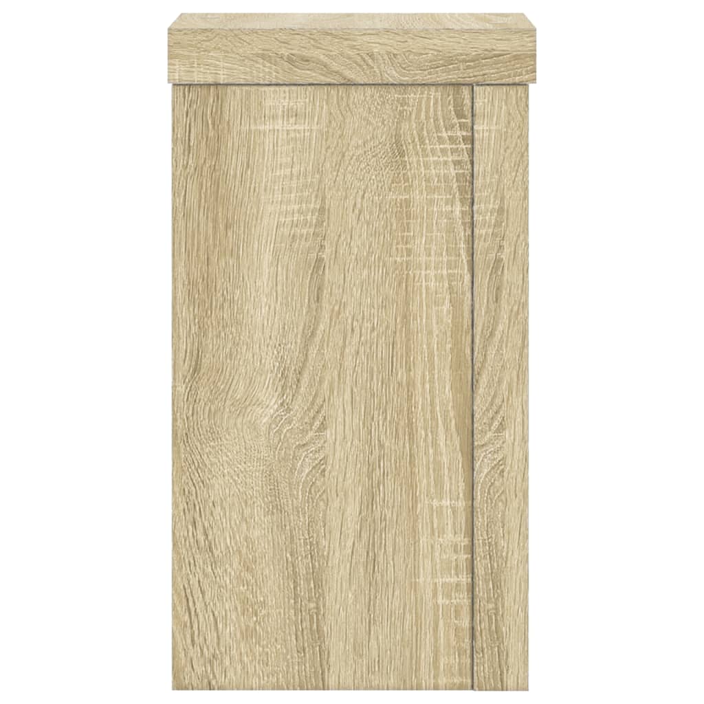 Planteholder 2 stk. Sonoma-eg 10 x 10 x 18 cm Konstrueret træ
